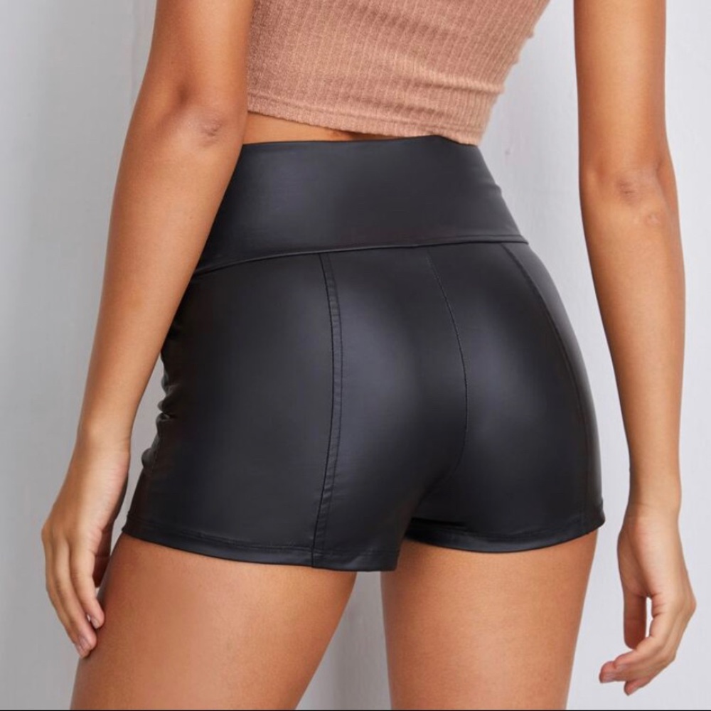 Leather Shorts